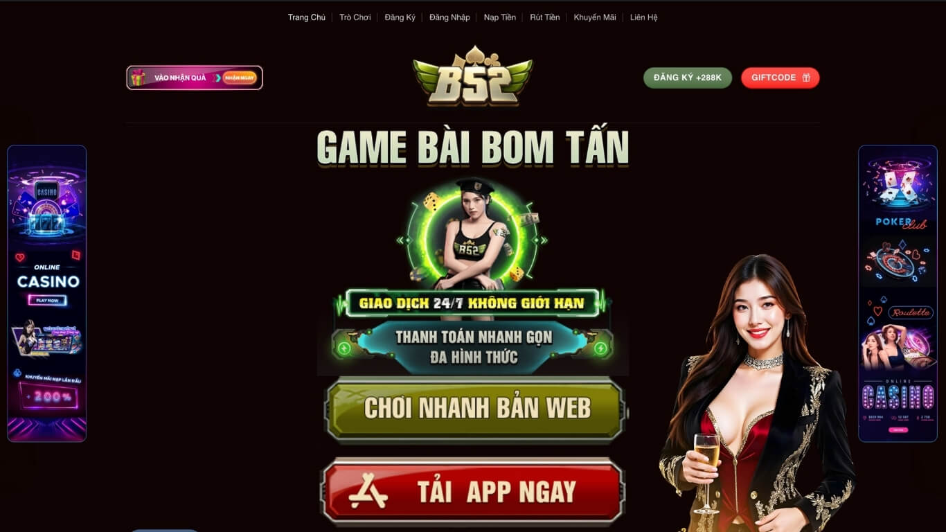 Thông tin đôi nét về cổng game B52Club