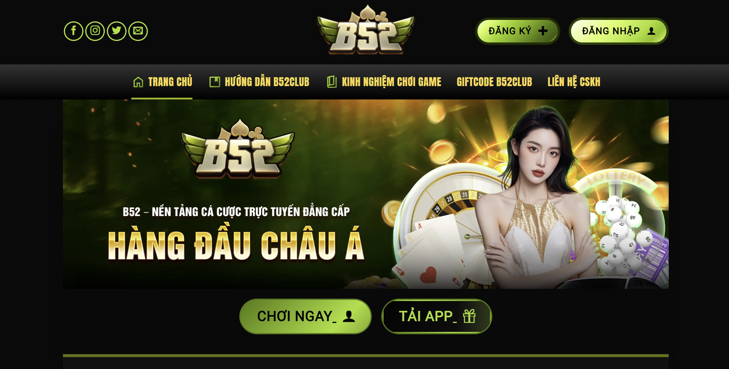 Trang Phụ Chính Thức Của Cổng Game B52Club